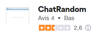 avis trustpilot chatrandom