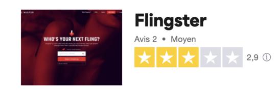 avis trustpilot flingster